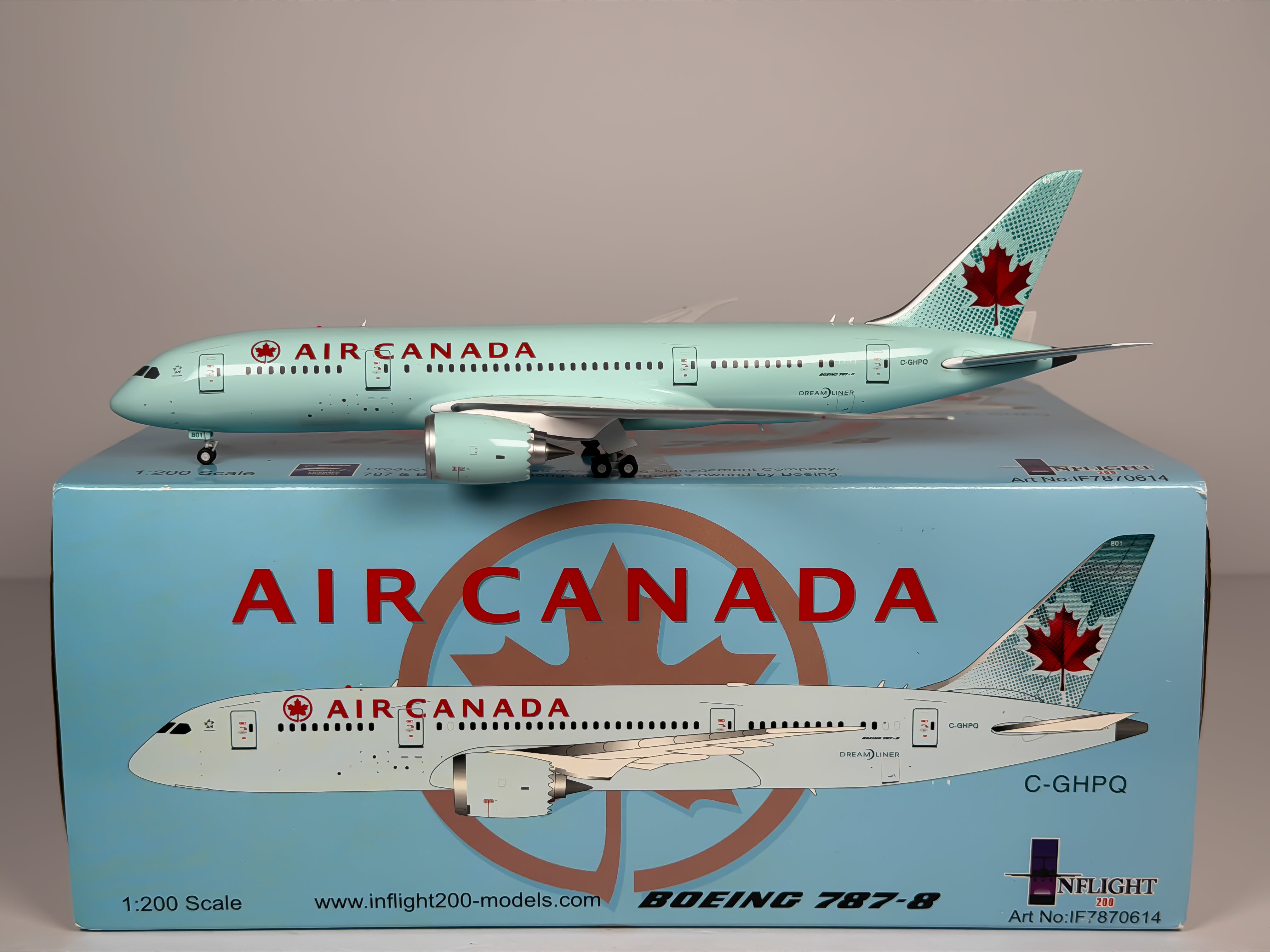 Air Canada Boeing 787-8 1:200 Inflight200 C-GHPQ (IF7870614)