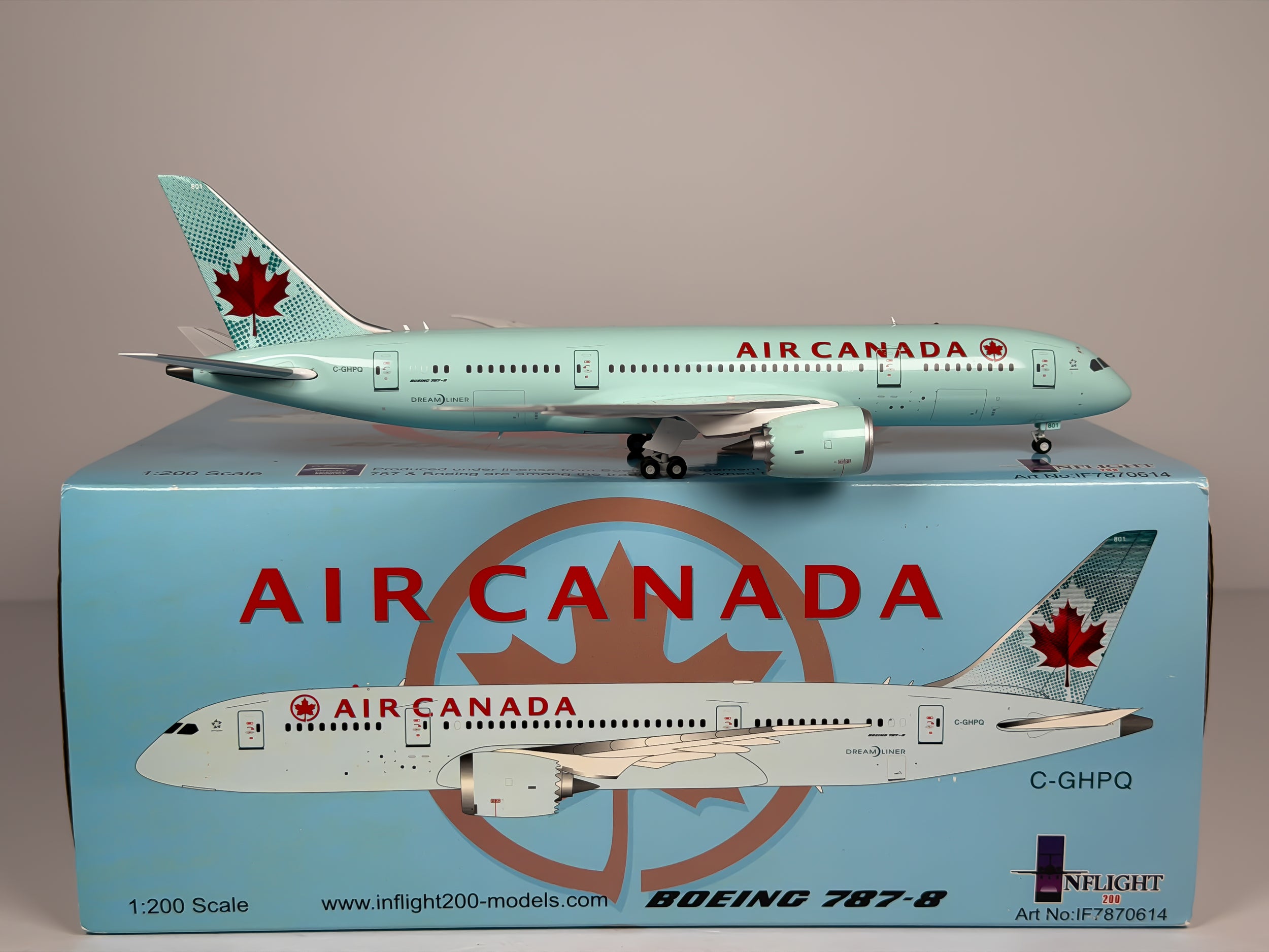 Air Canada Boeing 787-8 1:200 Inflight200 C-GHPQ (IF7870614)