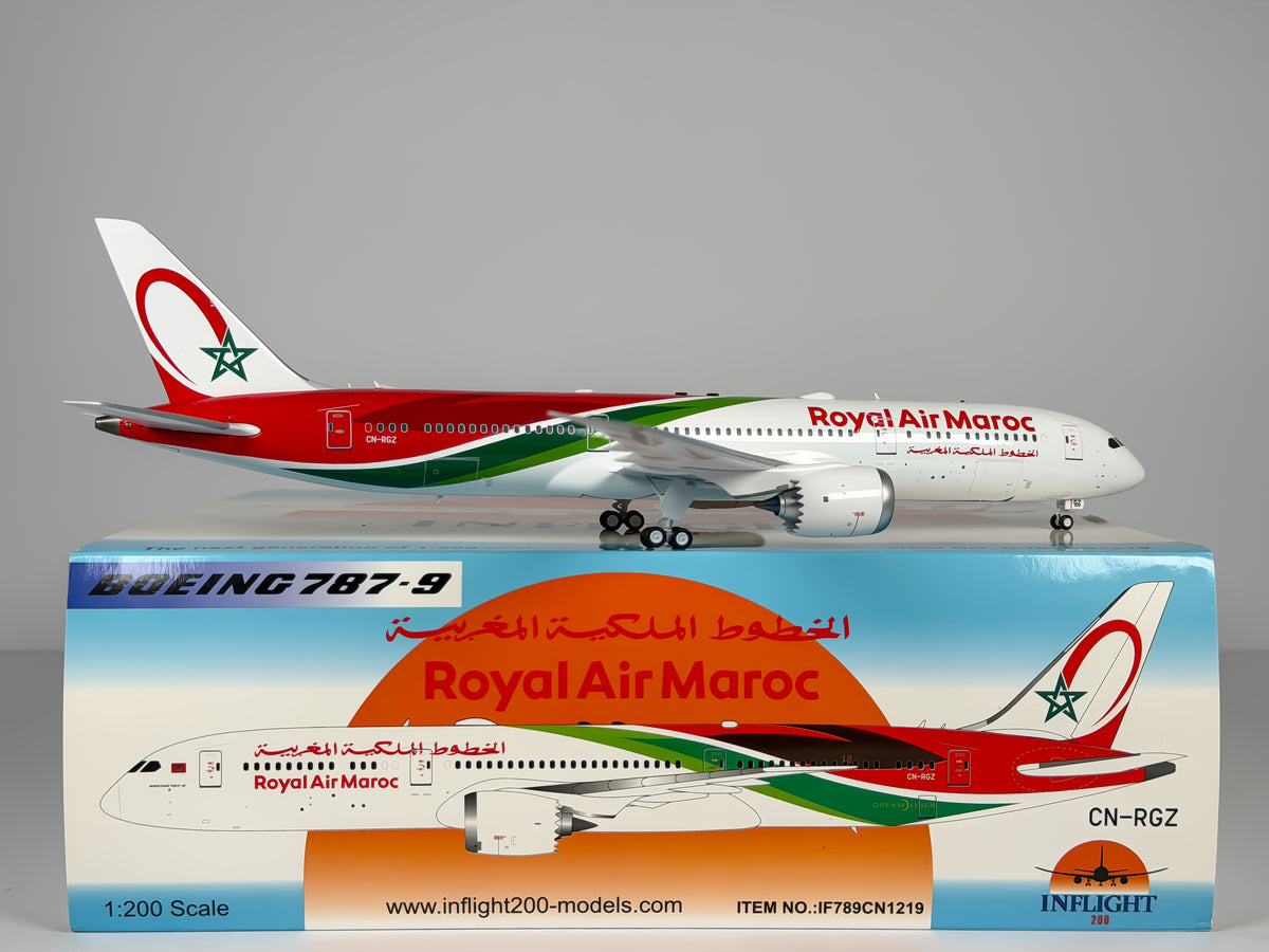 Royal Air Maroc Boeing 787-9 1:200 Inflight200 CN-RGZ (IF789CN1219)
