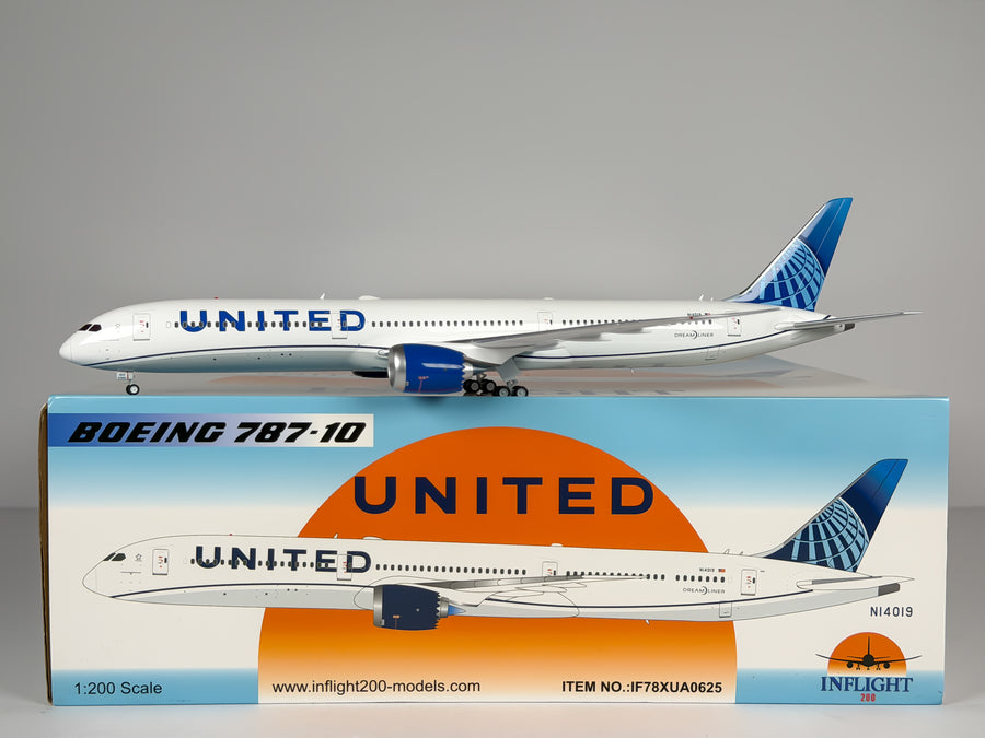 United Airlines Boeing 787-10 1:200 Inflight200 N14019 (IF78XUA0625)