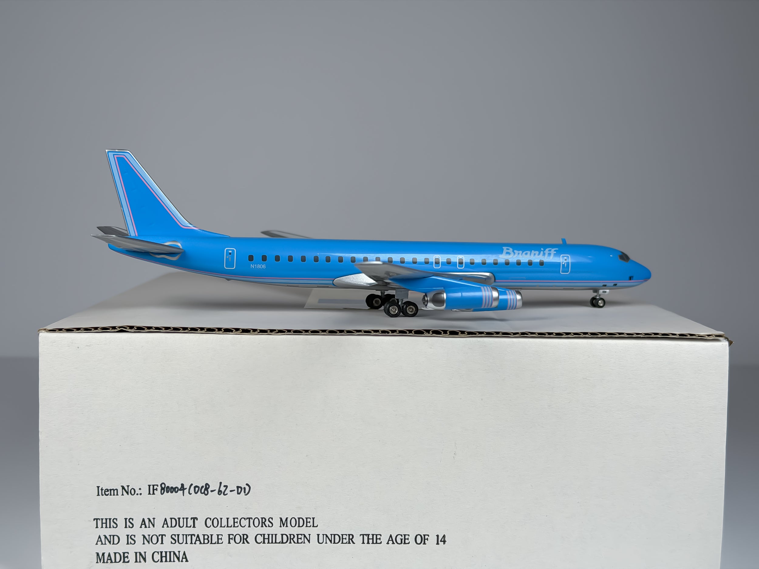 Braniff International Douglas DC-8-62 1:200 Inflight200 N1806 (IF80004)