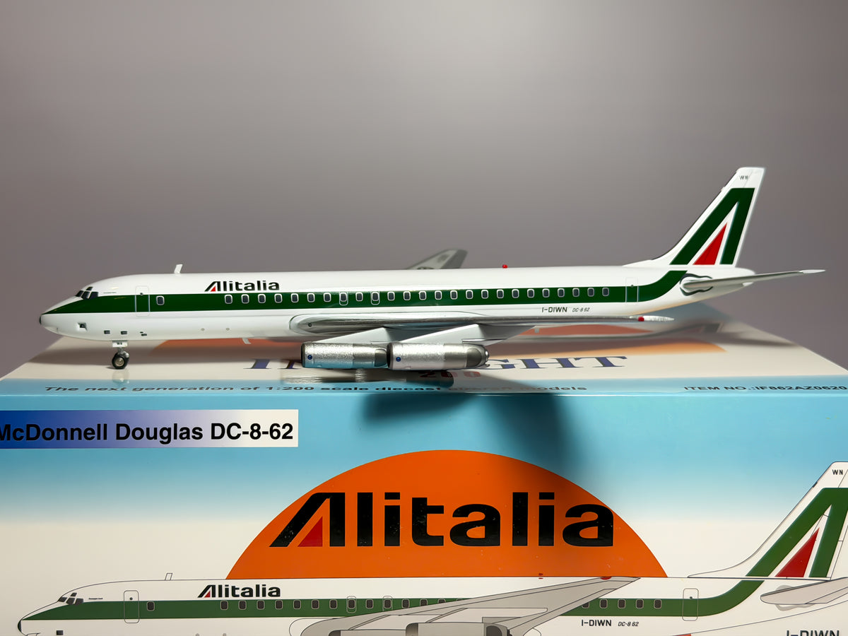 Alitalia Douglas DC-8-62 1:200 Inflight200 I-DIWN (IF862AZ0620)