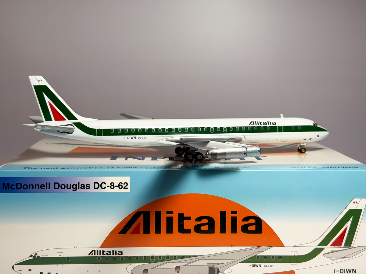Alitalia Douglas DC-8-62 1:200 Inflight200 I-DIWN (IF862AZ0620)