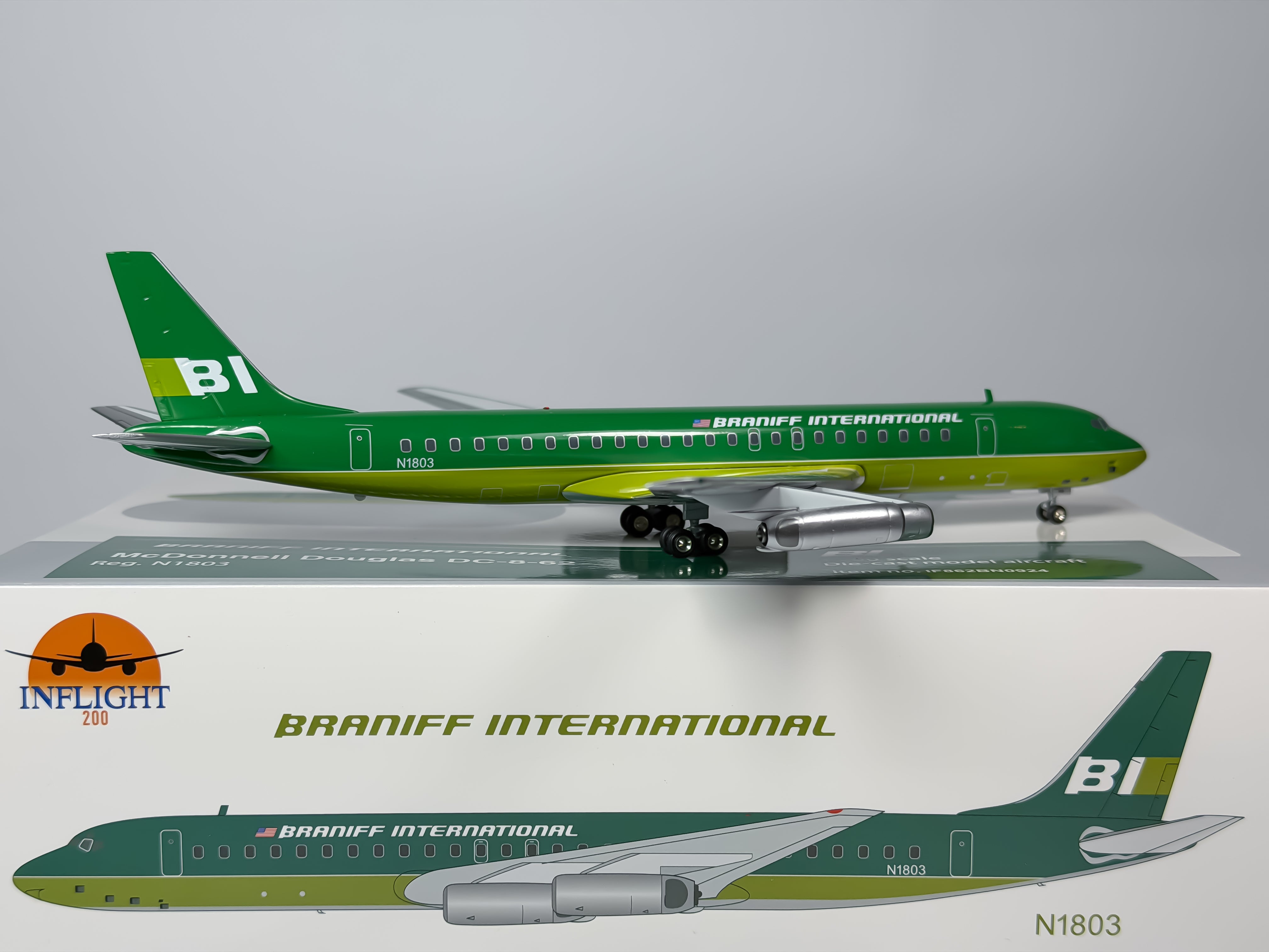 Douglas DC-8 Diecast Aircraft Models · Northeast Diecast