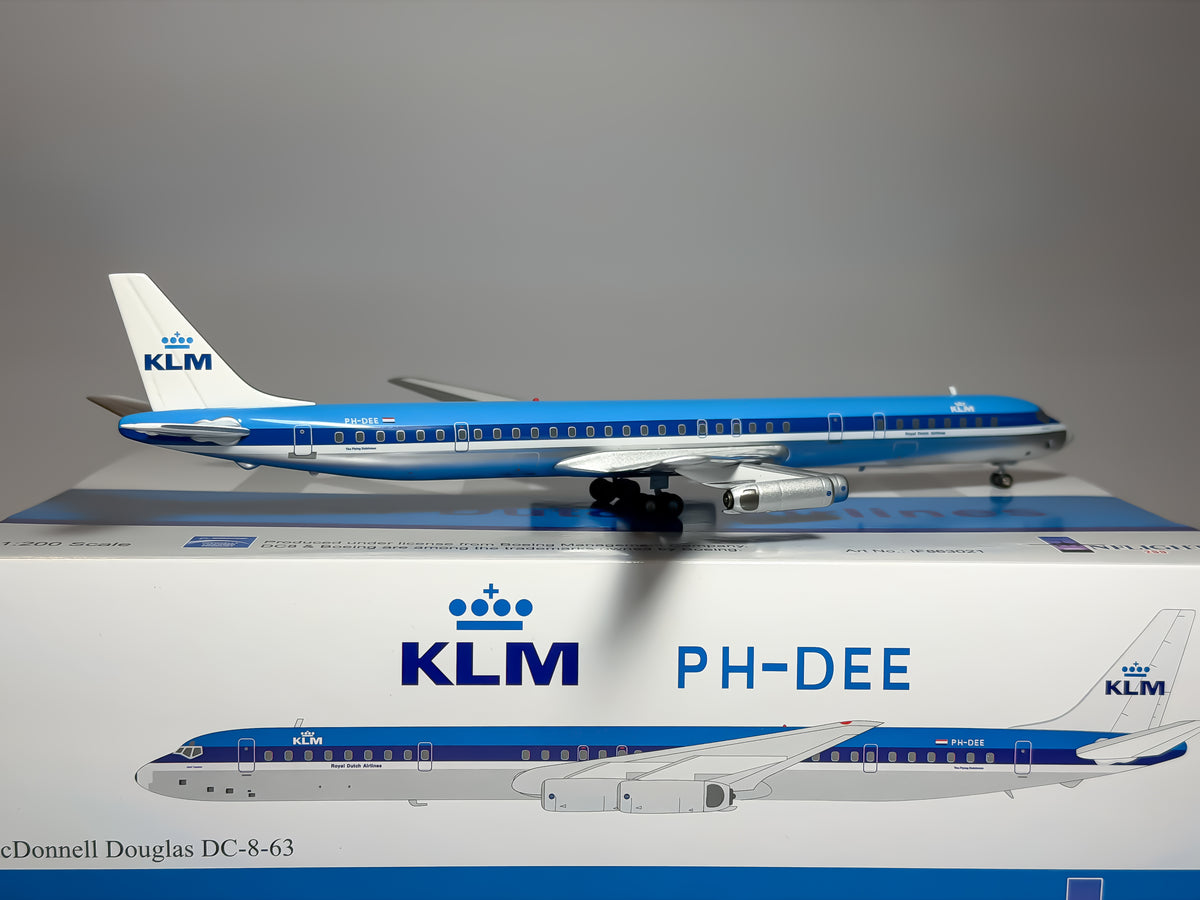 KLM Royal Dutch Douglas DC-8-63 1:200 Inflight200 PH-DEE (IF863021)