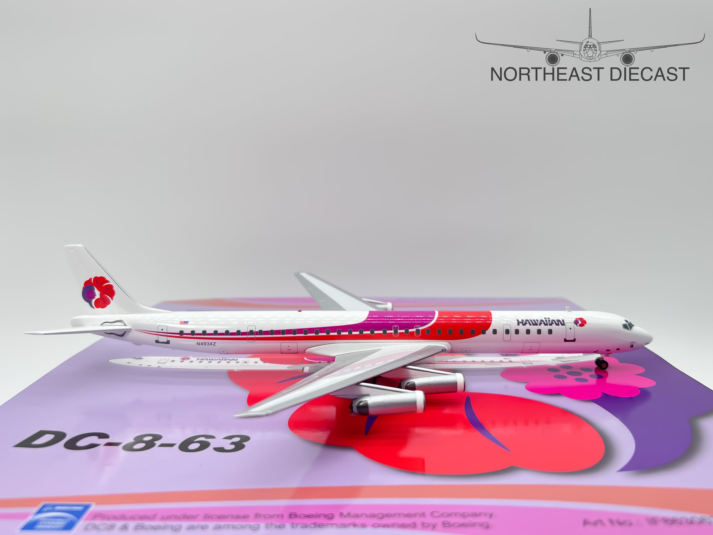 Hawaiian Airlines Douglas DC-8-63 1:200 Inflight200 N4934Z (IF863063)