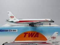 Trans World Airlines (TWA) Convair CV-880 1:200 Inflight200 N828TW (IF880TW1124PR)