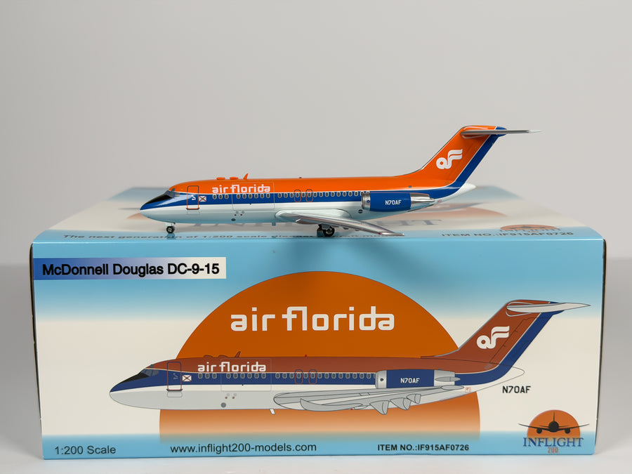 Air Florida Douglas DC-9-15 1:200 Inflight200 N70AF (IF915AF0726)