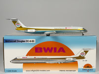British West Indian Airways (BWIA) Douglas DC-9-50 1:200 Inflight200 9Y-TGP (IF951BW1024P)
