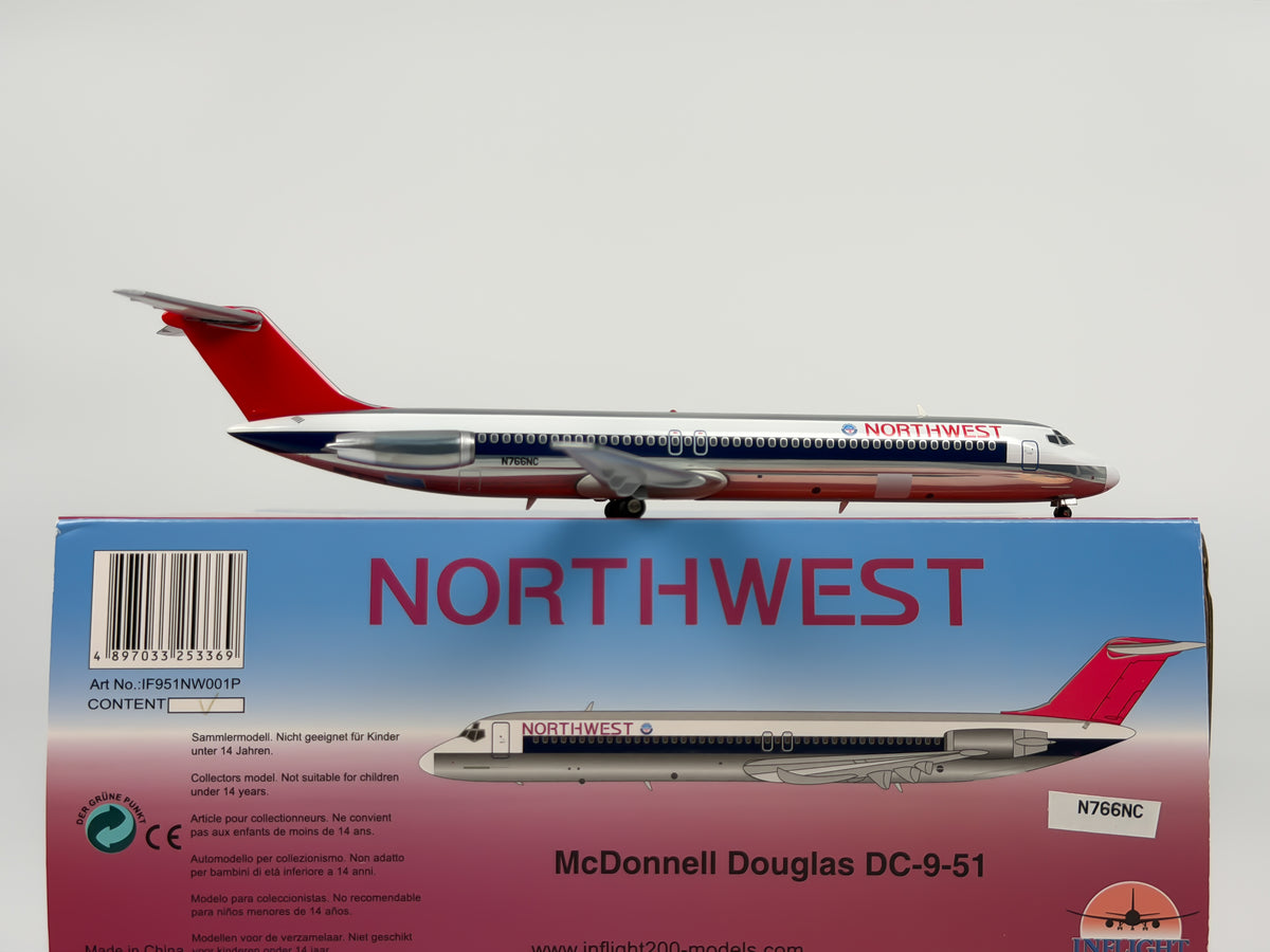 Northwest Airlines Douglas DC-9-50 1:200 InFlight200 N766NC (IF951NW001P)