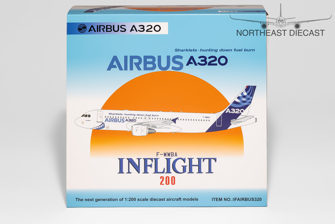 House Colors Airbus A320-200 1:200 Inflight200 F-WWBA (IFAIRBUS320)