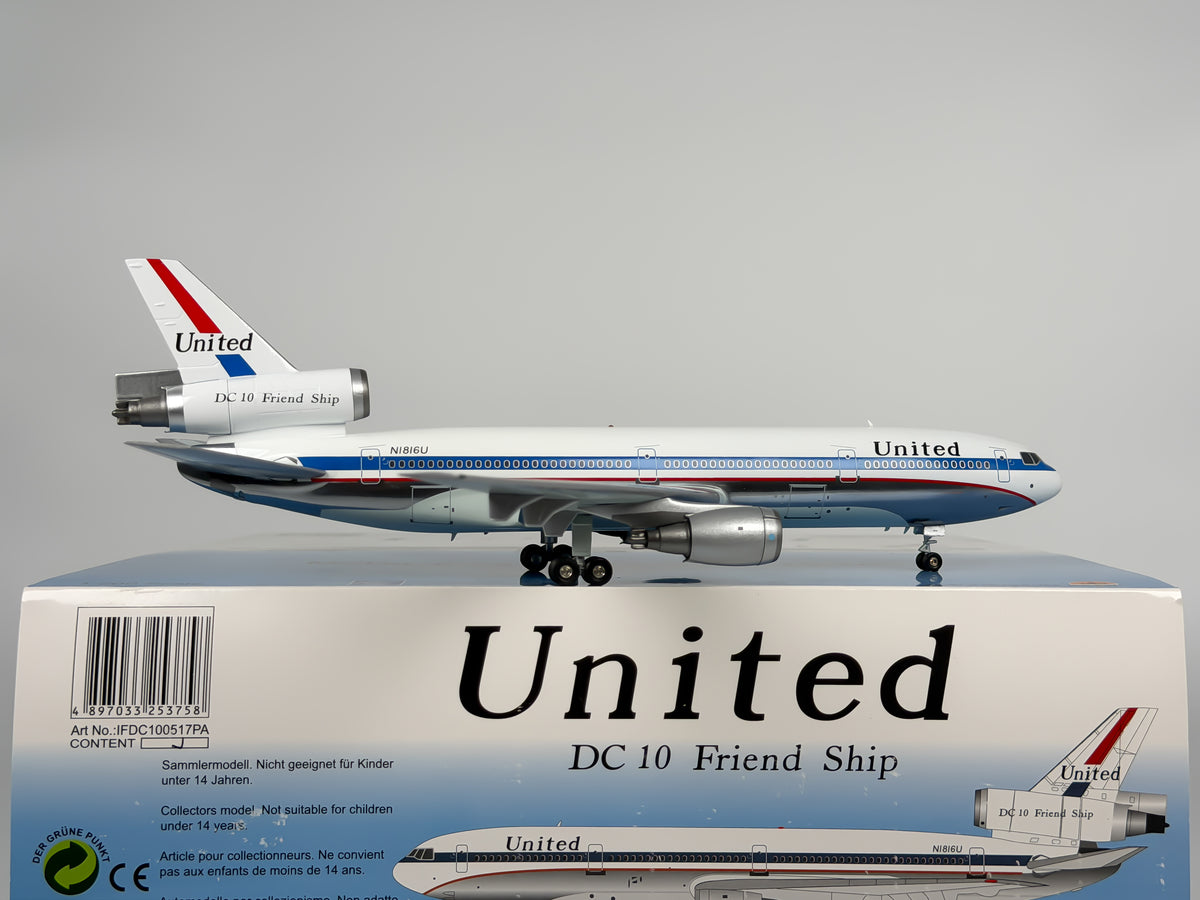 United Airlines McDonnell Douglas DC-10-10 1:200 InFlight200 N1816U (IFDC100517PA)