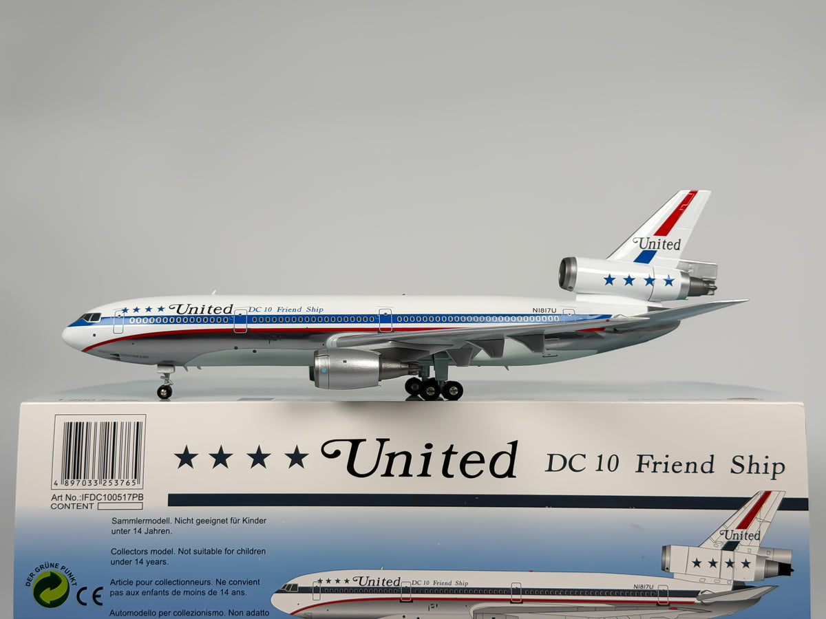 United Airlines McDonnell Douglas DC-10-10 1:200 InFlight200 N1817U (IFDC100517PB)