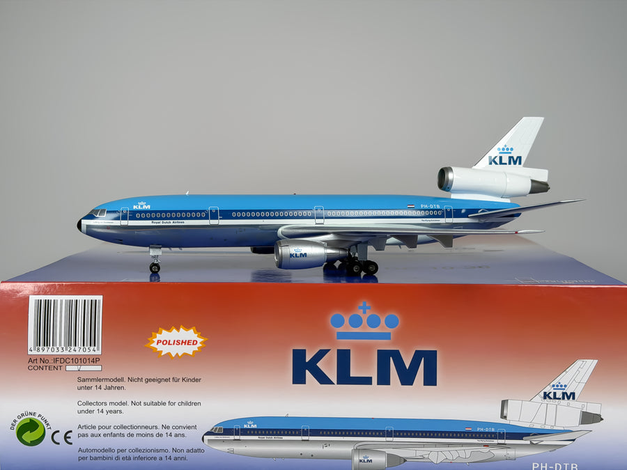 KLM Royal Dutch Airlines McDonnell Douglas DC-10-30 1:200 Inflight200 PH-DTB (IFDC101014P)