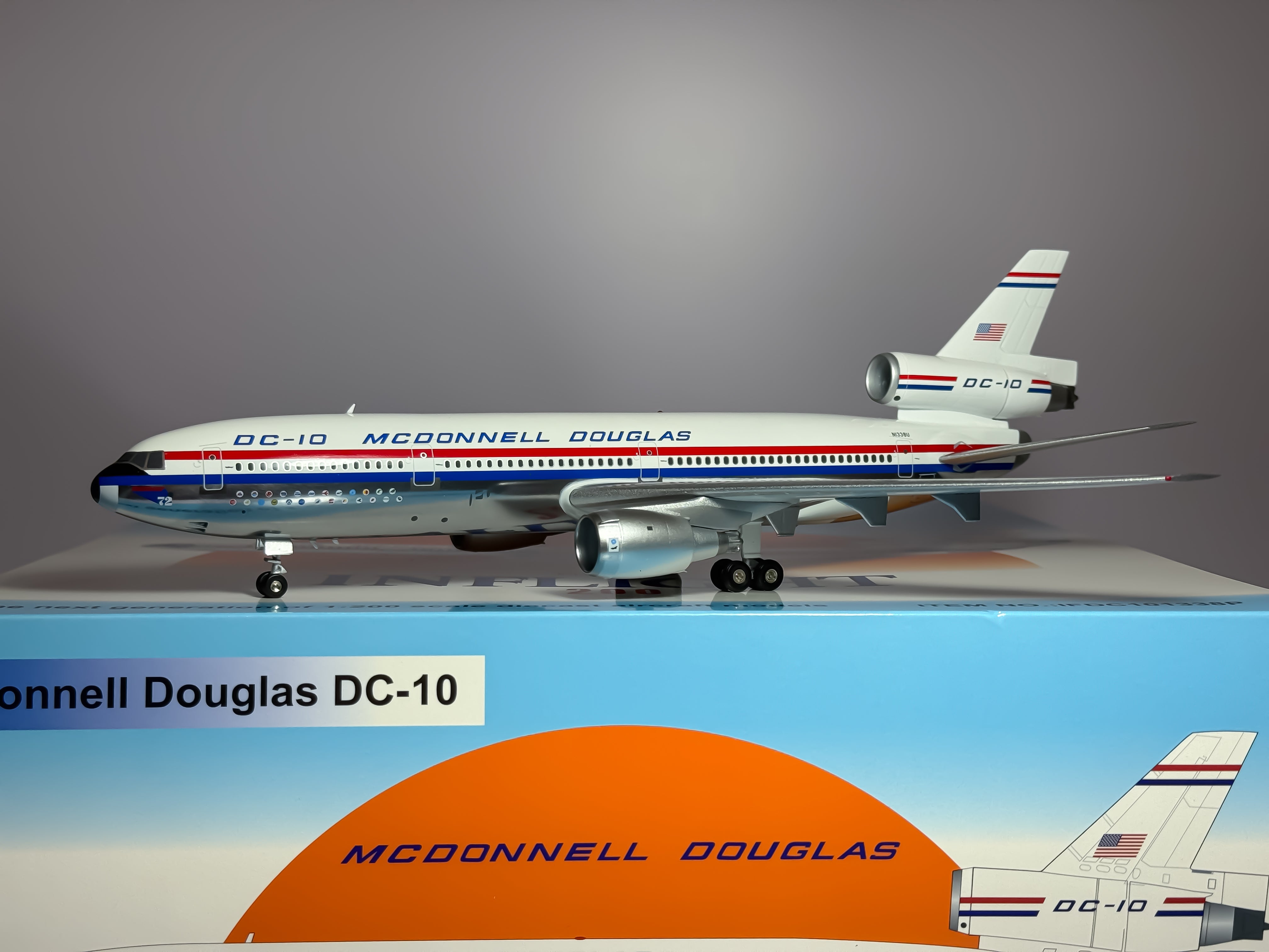 McDonnell Douglas House McDonnell Douglas DC-10-10 1:200 Inflight200 N1338U (IFDC101338P)
