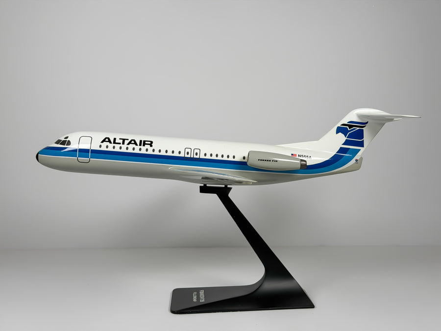 1:72 Altair Fokker F28 (N555A) - Blue Cheatline | IMC Modelworks