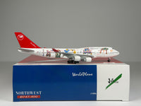 Northwest Airlines Boeing 747-400 1:400 Dragon Wings N670US (J-006)
