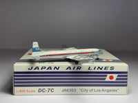 Aeroclassics 1:400 JAL Japan Air Lines Douglas DC-7C JA6303 Los Angeles ACJA6303