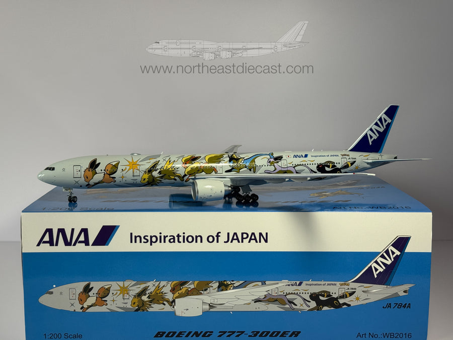 ANA All Nippon Boeing 777-300ER 1:200 Inflight200 JA784A (WB2016)