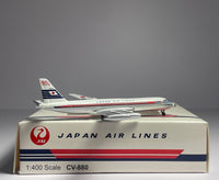 Aeroclassics 1:400 Japan Air Lines Convair CV-880 JA8024 1960s colors ACJA8024