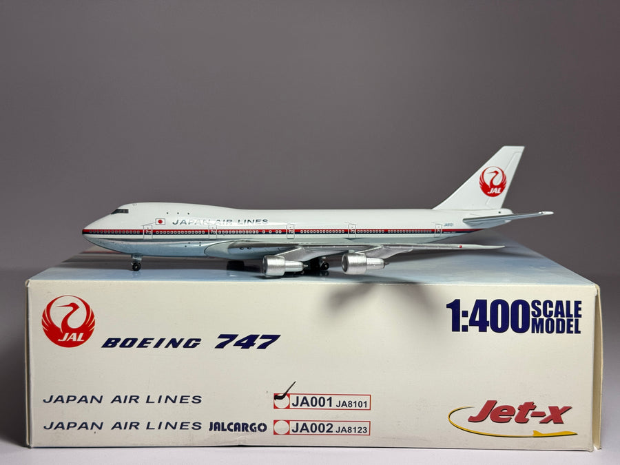 Jet-X 1:400 Japan Airlines Boeing 747-100 JA8101 1960s colors JA001