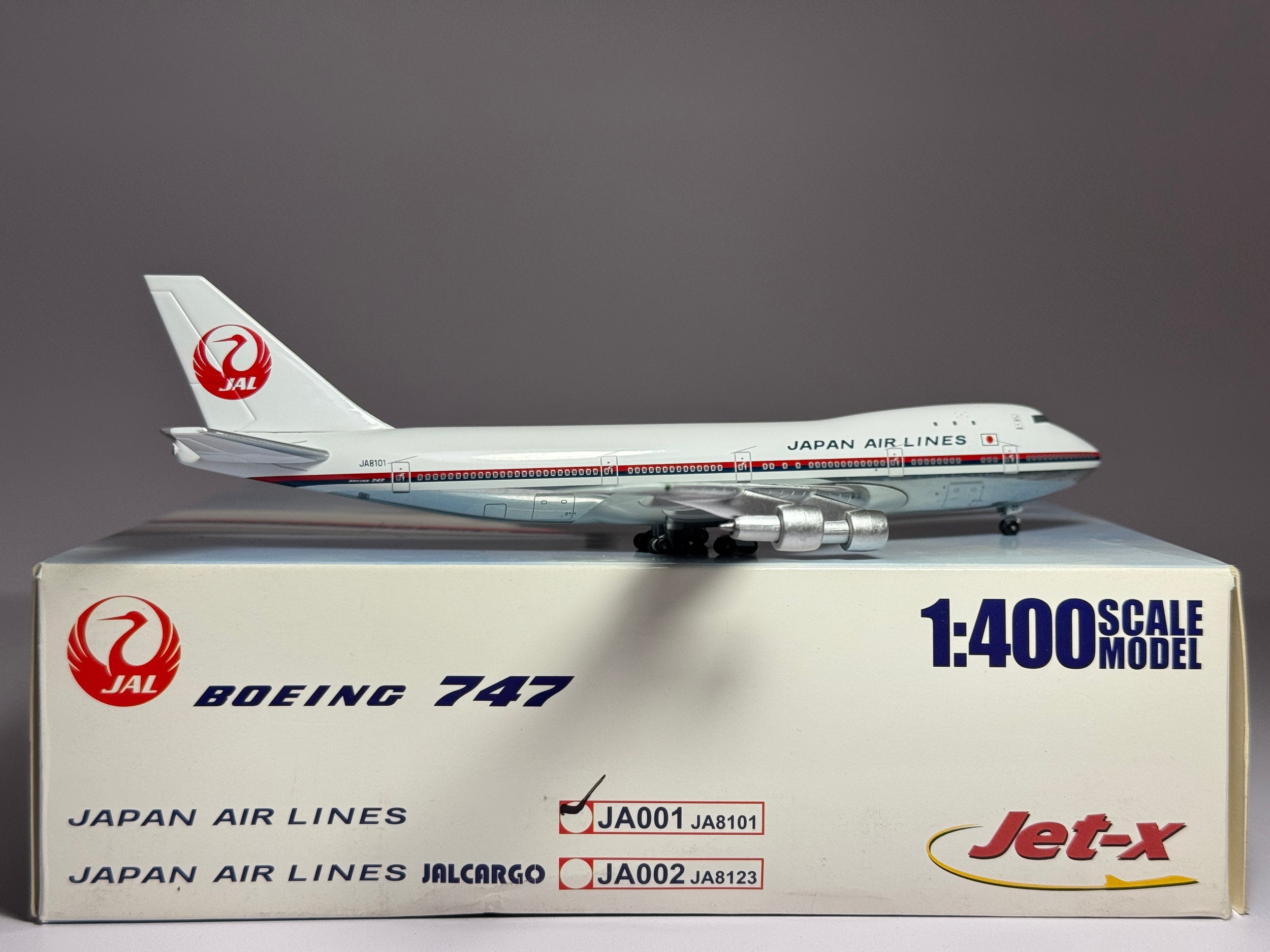 Jet-X 1:400 Japan Airlines Boeing 747-100 JA8101 1960s colors JA001