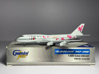 Gemini Jets 1:400 Japan Air Lines Boeing 747-300 JA8187 GJJAL008
