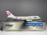 Gemini Jets 1:400 Japan Air Lines Boeing 747-300 JA8187 GJJAL008