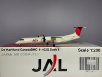 JC Wings 1:200 JAL Japan Air De Havilland Q400 JA844C Commuter XX2818