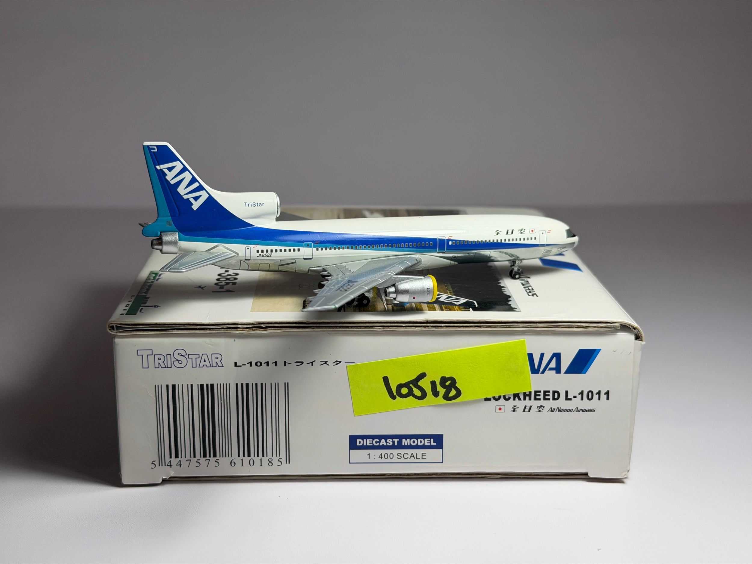 All Nippon Airways Lockheed L-1011 1:400 Blue Box JA8522 (BBJA8522)