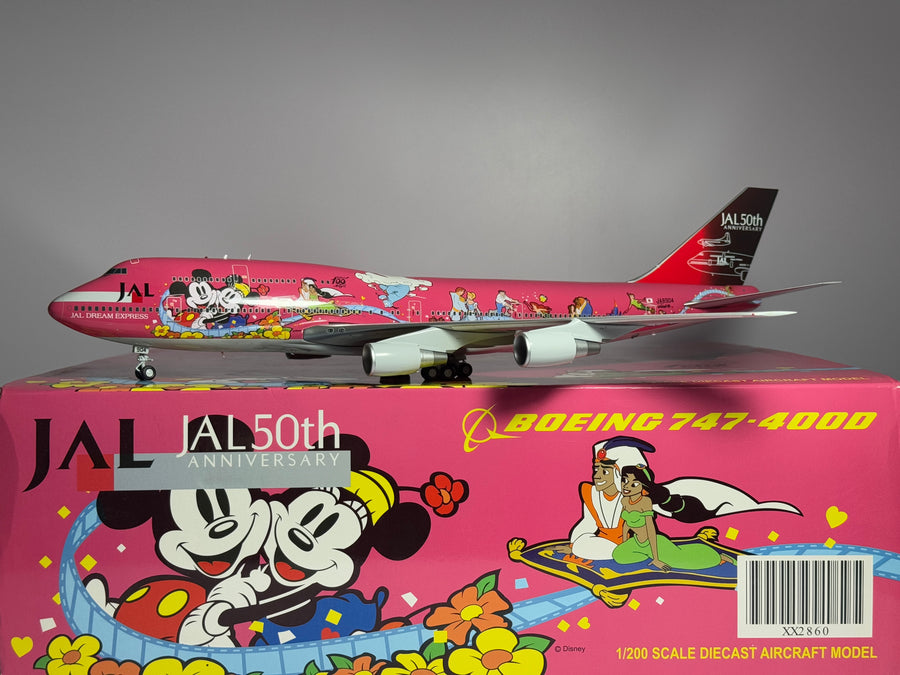 Inflight200 JAL Japan Airlines Boeing 747-400 JA8904 Disney "Dream Express" XX2860