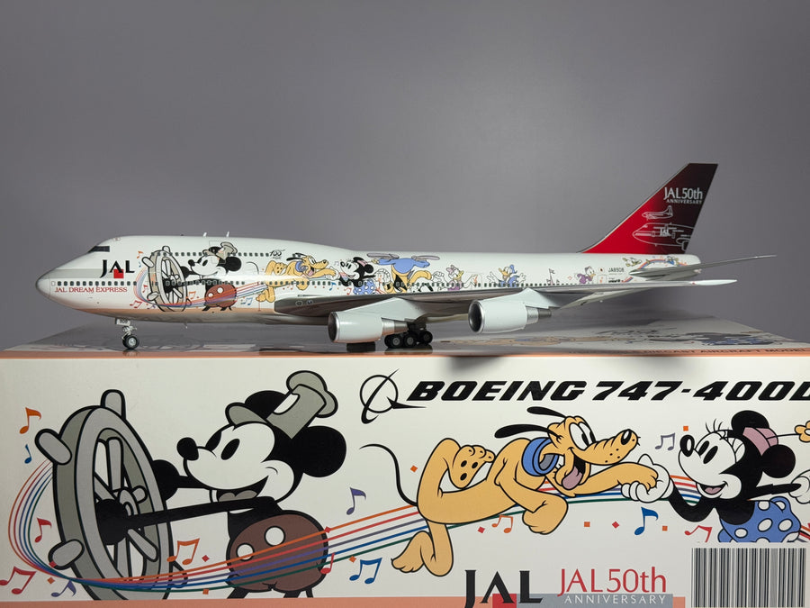 Inflight200 JAL Japan Airlines Boeing 747-400 JA8908 Disney "Dream Express" BBOX2534