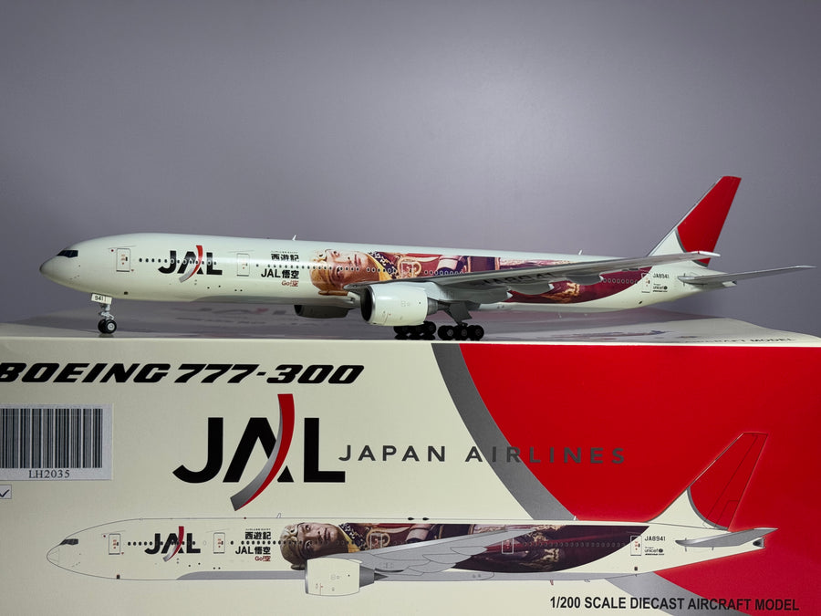 JC Wings 1:200 JAL Japan Airlines Boeing 777-300ER JA8941 "Go!" livery LH2035