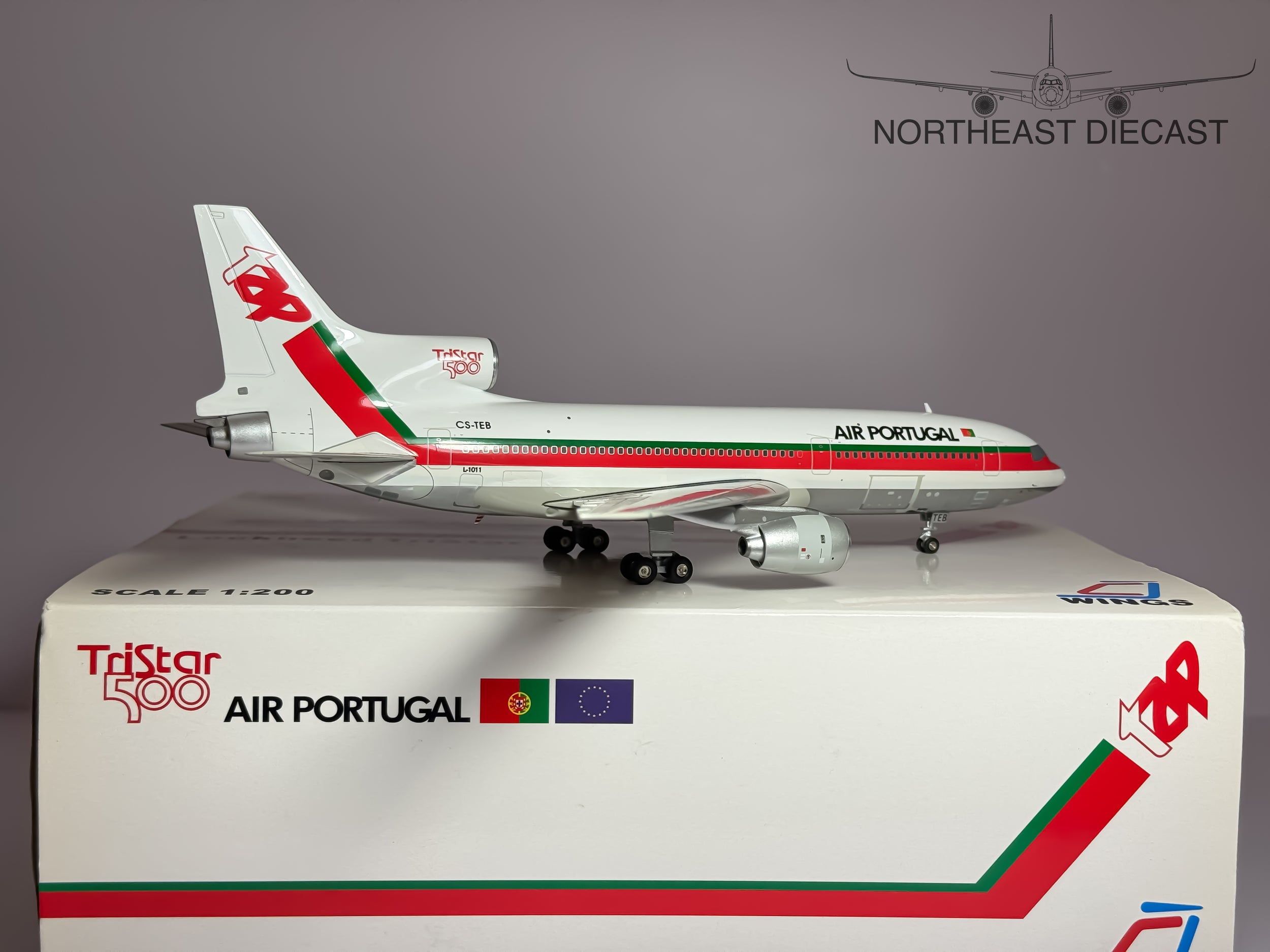 Air Portugal Lockheed L-1011-500 1:200 JC Wings CS-TEB (JC2006)