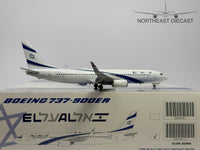 El Al Boeing 737-900 1:200 JC Wings 4X-EHD (JC20081A)