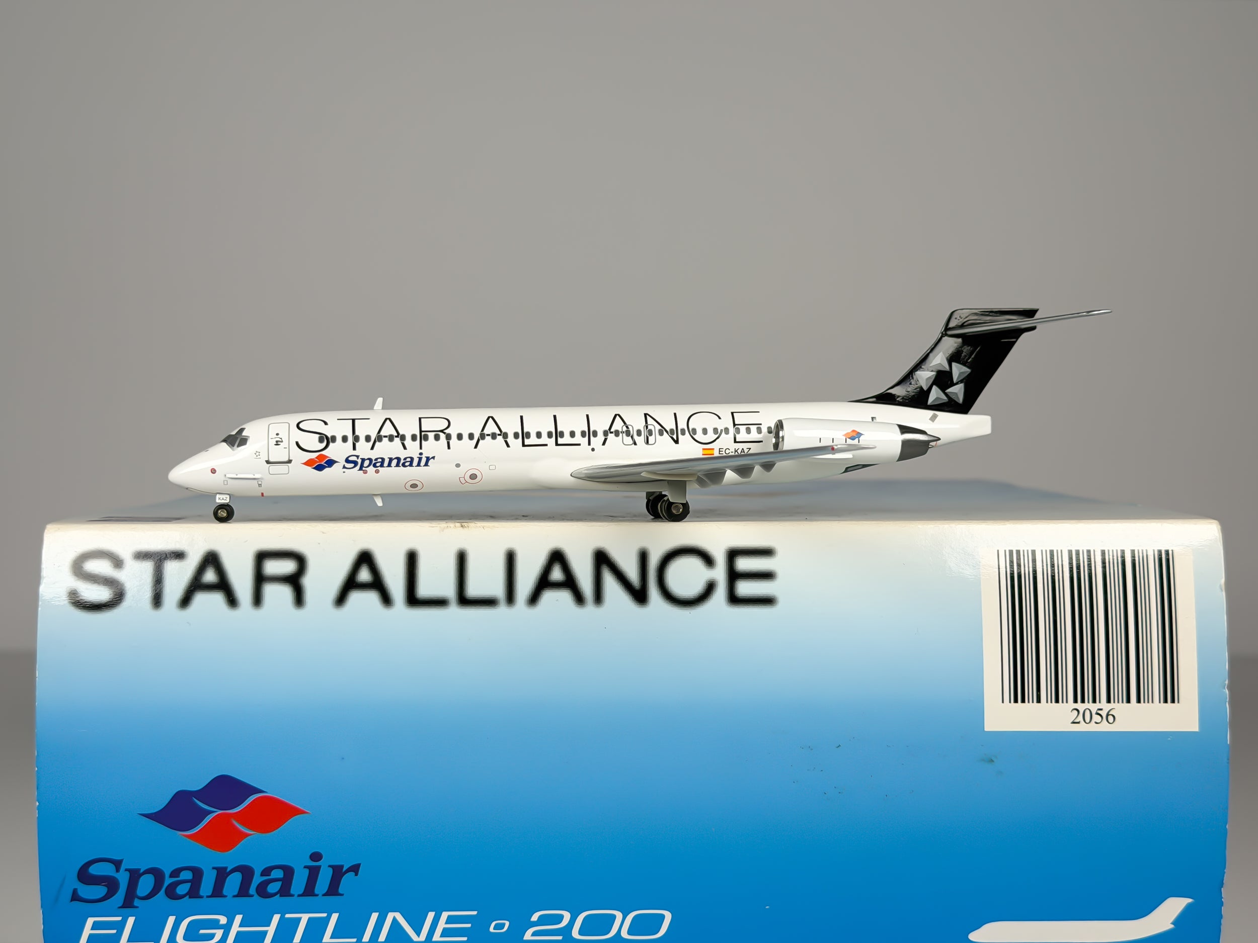 Spanair McDonnell Douglas MD-87 1:200 JetX EC-KAZ (JC2056)