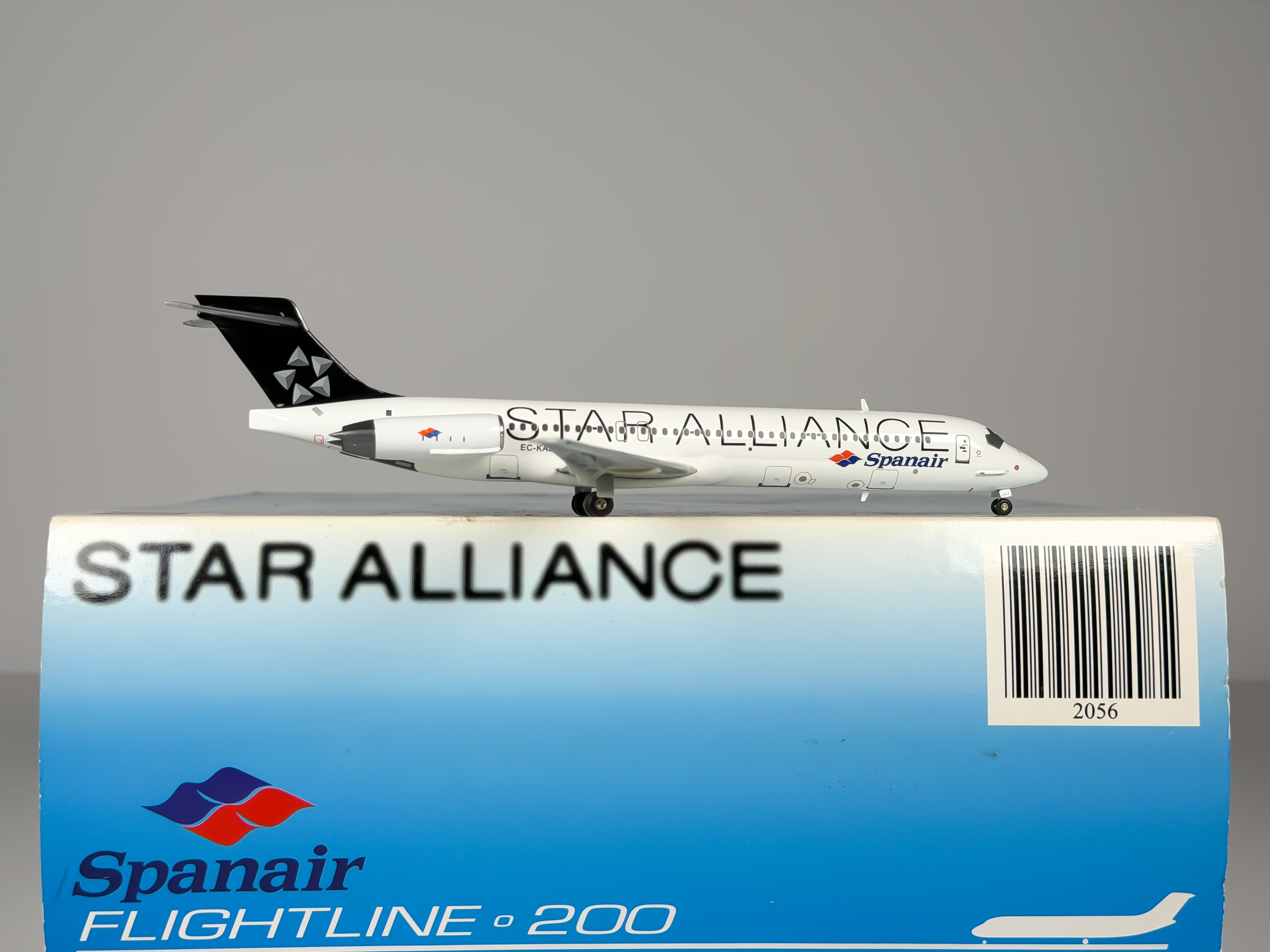 Spanair McDonnell Douglas MD-87 1:200 JetX EC-KAZ (JC2056)