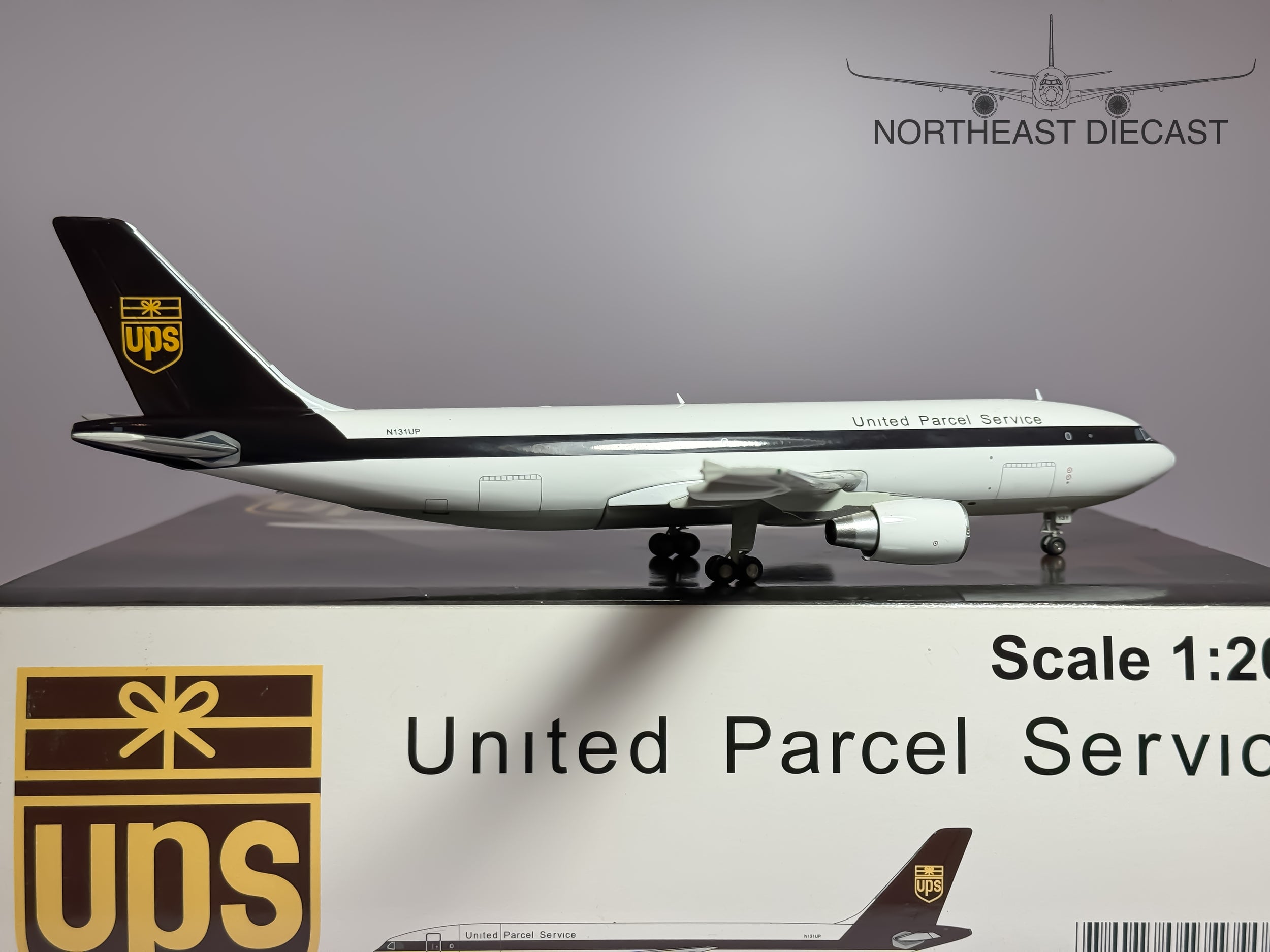 United Parcel Service Airbus A300-600F 1:200 JC Wings N131UP (JC2112)