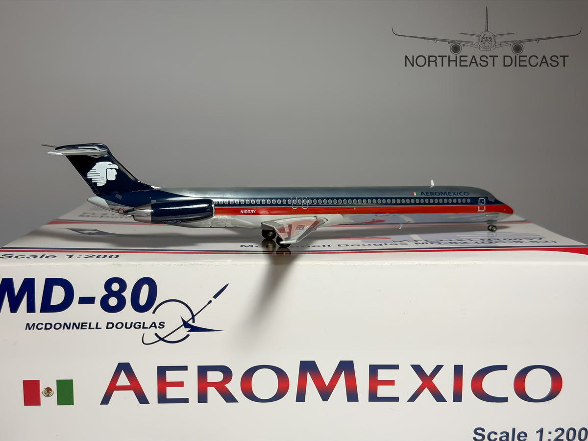 Aeromexico McDonnell Douglas MD-82 1:200 JC Wings N1003Y (JC2121)