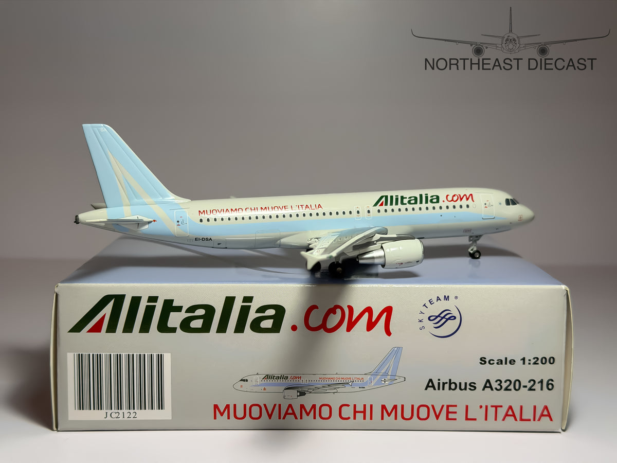 Alitalia Airbus A320-200 1:200 JC Wings EI-DSA (JC2122)