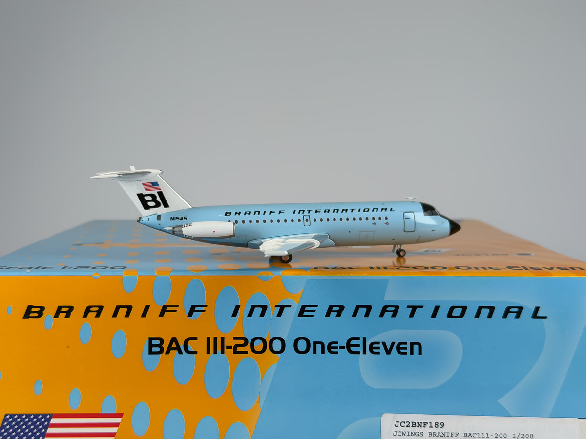 Braniff International BAC 1-11 1:200 JC Wings N1545 (JC2189)