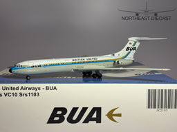 British United Airways Vickers VC-10 1:200 JC Wings G-ASIW (JC2195)
