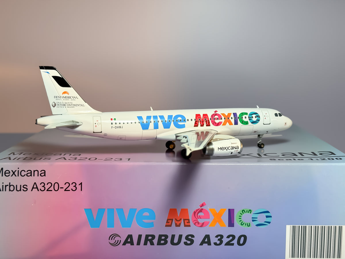 Mexicana Airbus A320-200 1:200 JC Wings F-OHMJ (JC2222)