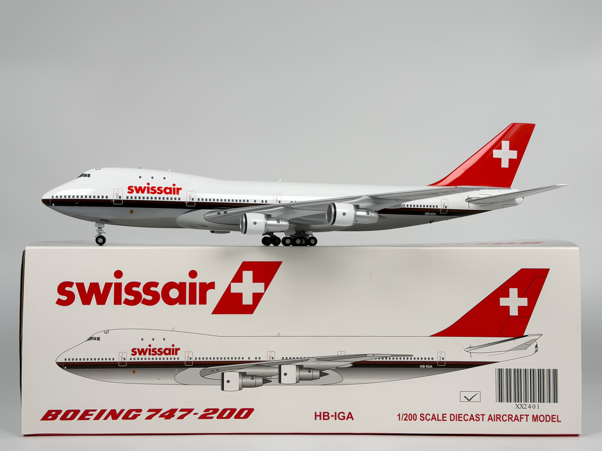 Swissair Boeing 747-200 1:200 JC Wings HB-IGA (JC2401)