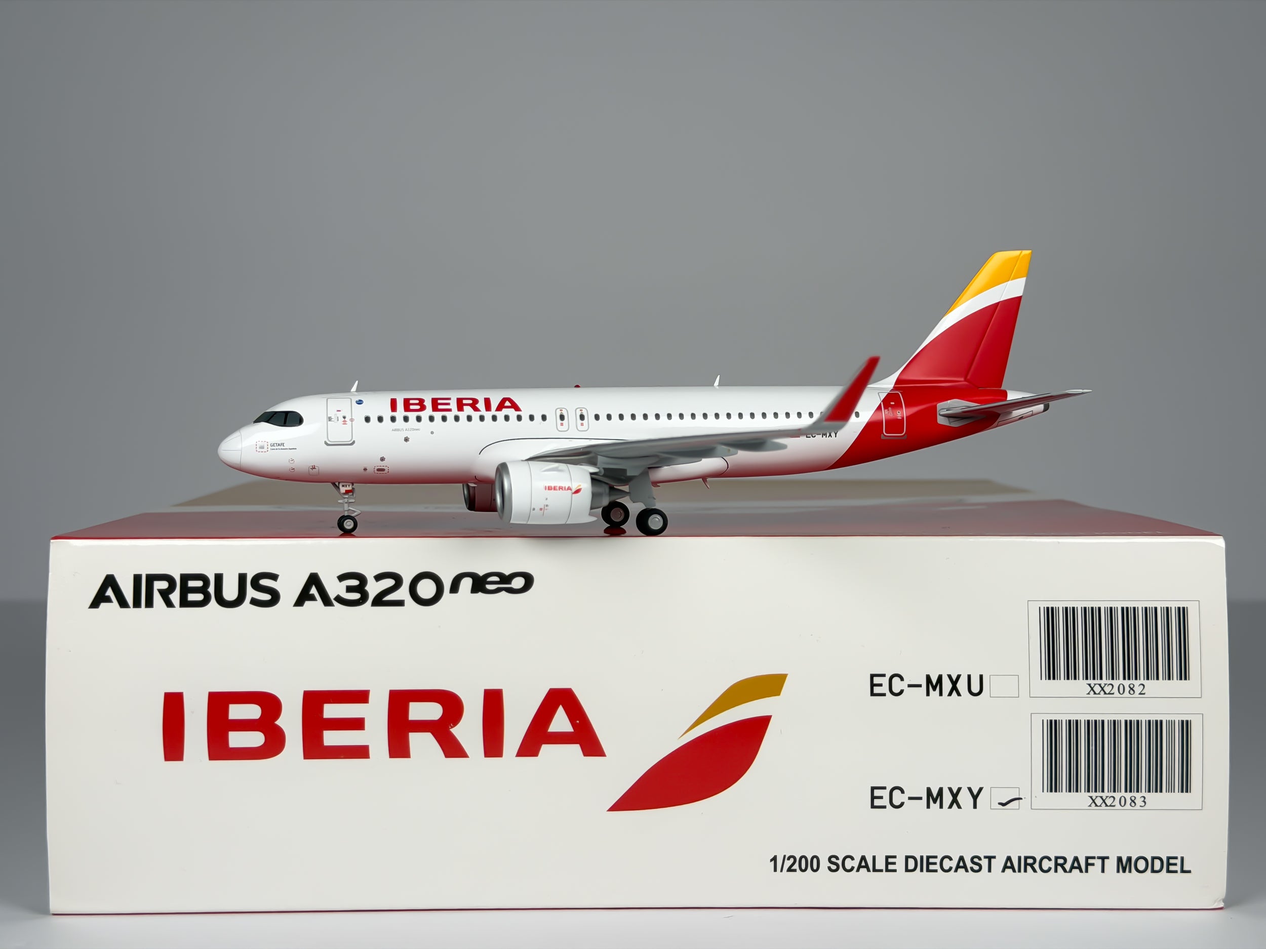 Iberia Airlines Airbus A320neo 1:200 JC Wings EC-MXY (JC2IBE083)