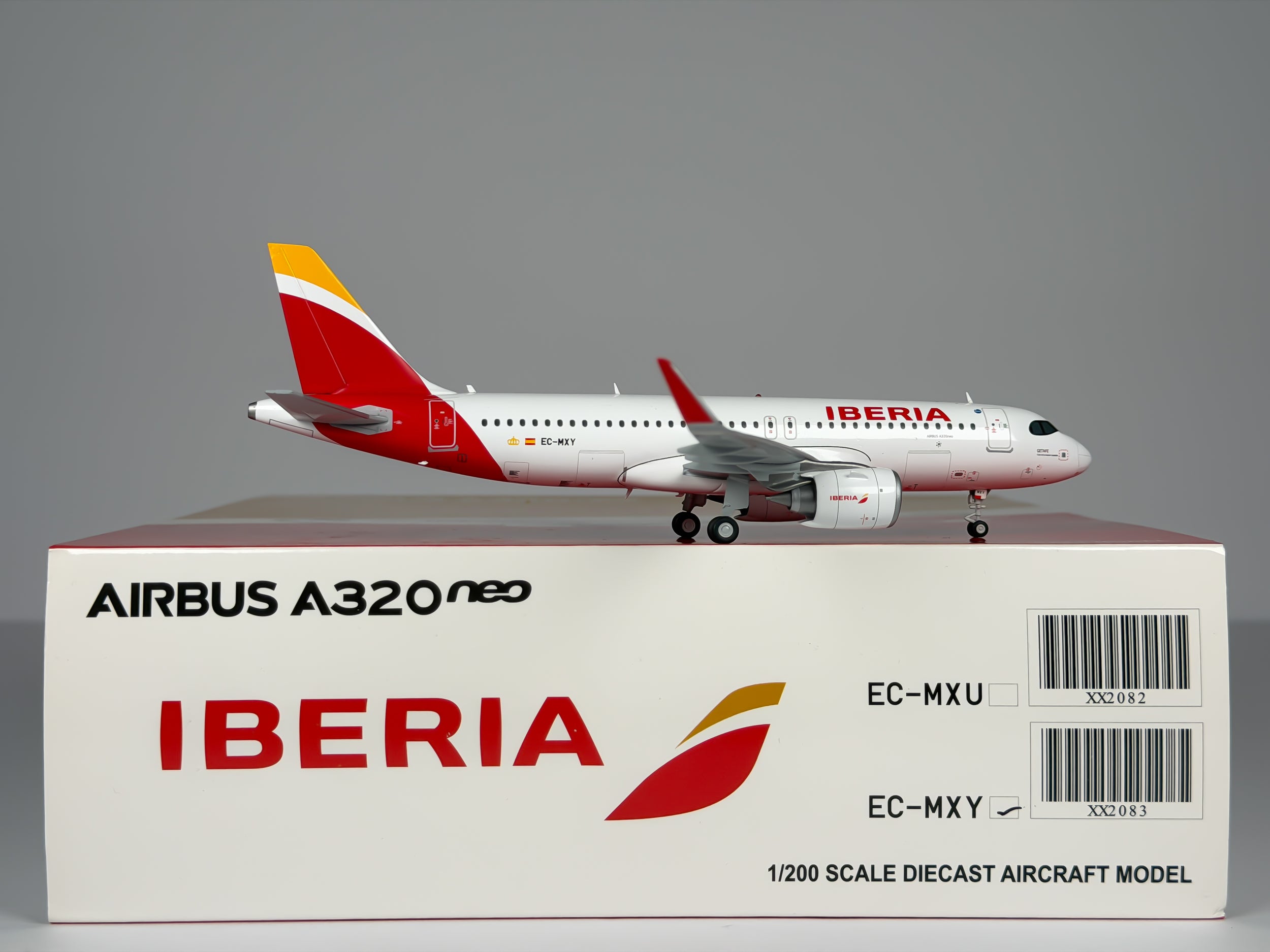 Iberia Airlines Airbus A320neo 1:200 JC Wings EC-MXY (JC2IBE083)