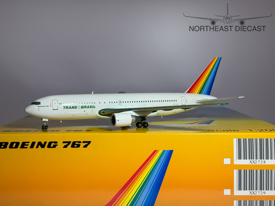 Trans Brasil Boeing 767-200 1:200 JC Wings PT-TAC (JC2TBA730)