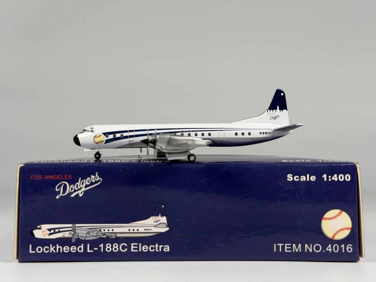 Los Angeles Dodgers Lockheed L-188 1:400 JC Wings N1R (JC4016)