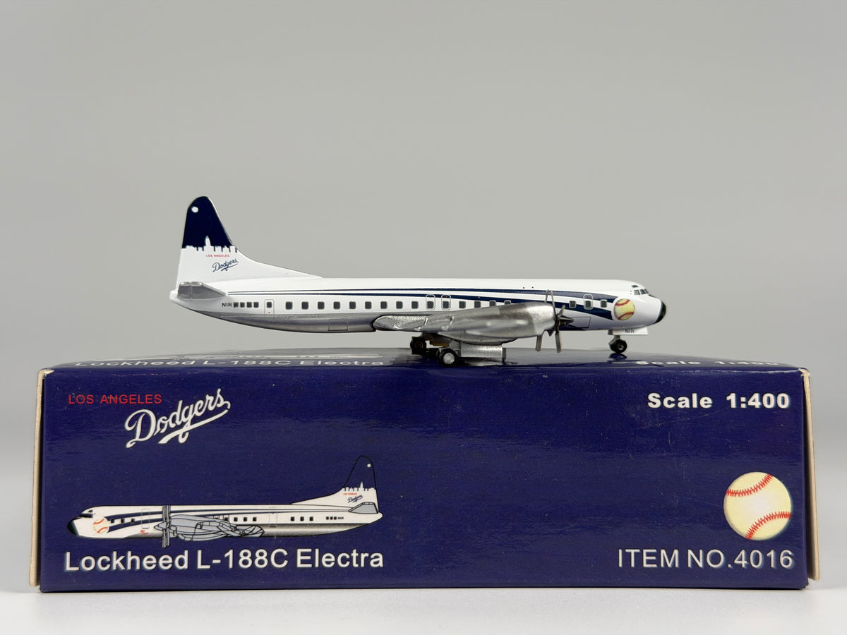 Los Angeles Dodgers Lockheed L-188 1:400 JC Wings N1R (JC4016)