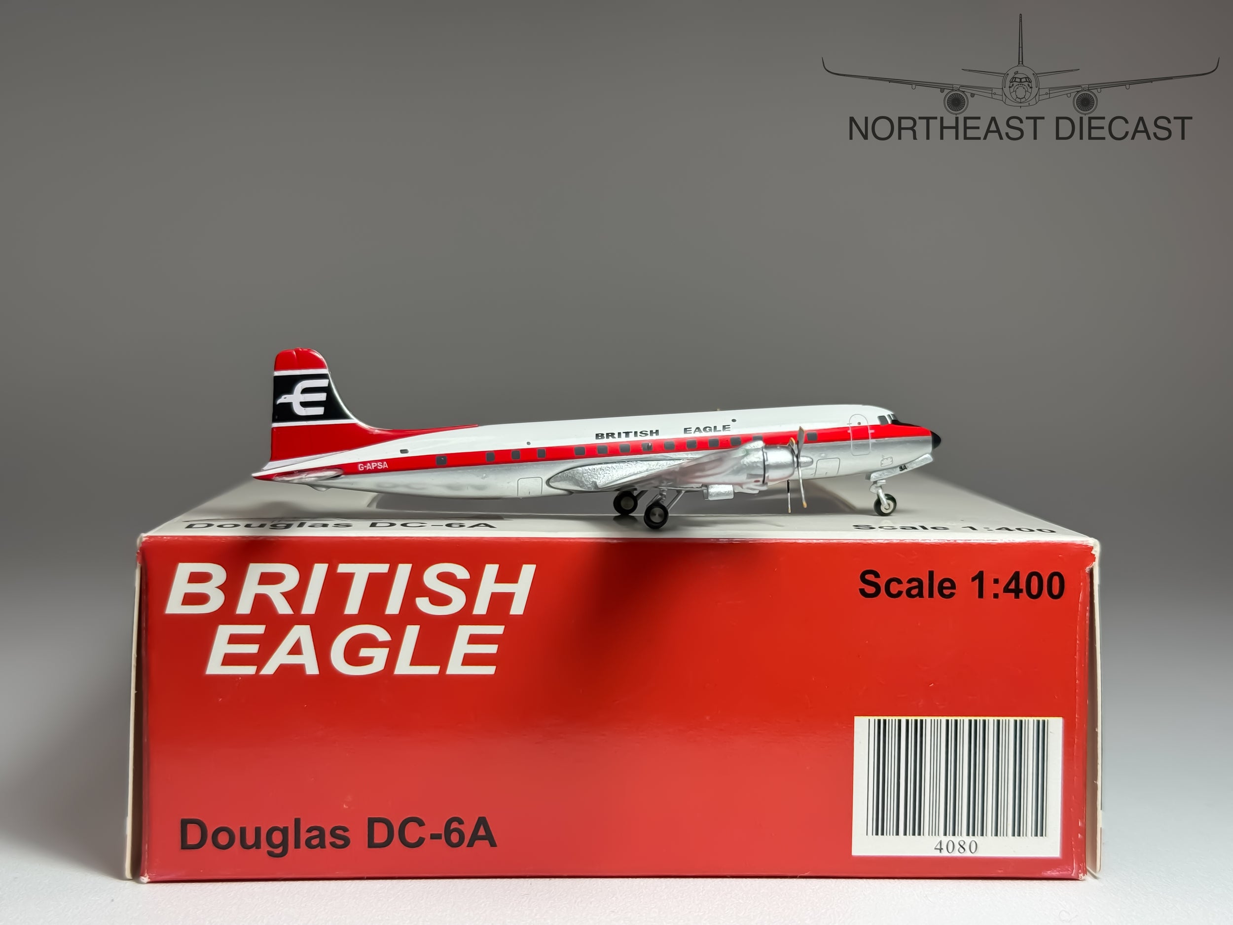 British Eagle Douglas DC-6 1:400 JC Wings G-APSA (JC4080)